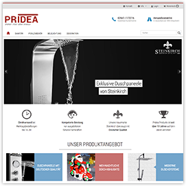 Pridea Products Onlineshop